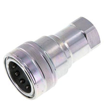 Acero DN 25 Acoplamiento hidráulico Enchufe G 1 pulgada Rosca hembra ISO 7241-1 B D 37,8mm