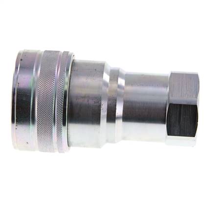 Acero DN 25 Acoplamiento hidráulico Enchufe G 1 pulgada Rosca hembra ISO 7241-1 B D 37,8mm