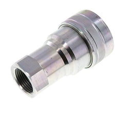 Acoplamiento hidráulico de acero DN 40 Enchufe G 1 1/2 pulgadas rosca hembra ISO 7241-1 B D 44,5mm