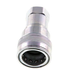 Acero DN 25 Acoplamiento hidráulico Enchufe G 1 pulgada Rosca hembra ISO 7241-1 B D 37,8mm