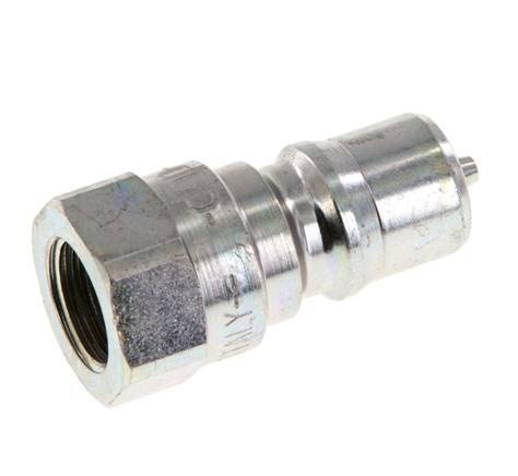 Acero DN 6.3 Acoplamiento hidráulico Enchufe G 1/4 de pulgada rosca hembra ISO 7241-1 B D 14,2mm