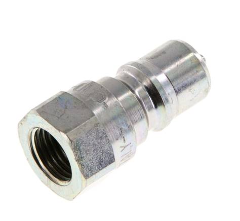 Acero DN 6.3 Acoplamiento hidráulico Enchufe G 1/4 de pulgada rosca hembra ISO 7241-1 B D 14,2mm