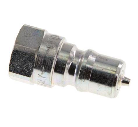Acero DN 6.3 Acoplamiento hidráulico Enchufe G 1/4 de pulgada rosca hembra ISO 7241-1 B D 14,2mm