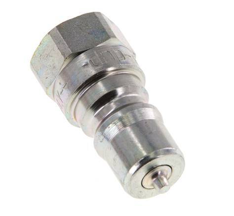 Acero DN 6.3 Acoplamiento hidráulico Enchufe G 1/4 de pulgada rosca hembra ISO 7241-1 B D 14,2mm