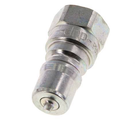 Acero DN 6.3 Acoplamiento hidráulico Enchufe G 1/4 de pulgada rosca hembra ISO 7241-1 B D 14,2mm