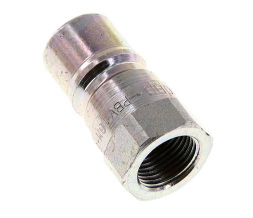 Acero DN 10 Acoplamiento hidráulico Enchufe G 3/8 pulgadas rosca hembra ISO 7241-1 B D 19,1mm