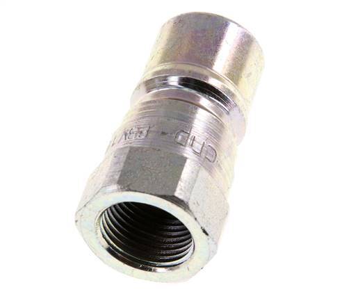 Acero DN 10 Acoplamiento hidráulico Enchufe G 3/8 pulgadas rosca hembra ISO 7241-1 B D 19,1mm