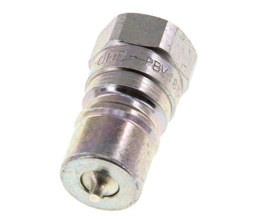 Acero DN 10 Acoplamiento hidráulico Enchufe G 3/8 pulgadas rosca hembra ISO 7241-1 B D 19,1mm
