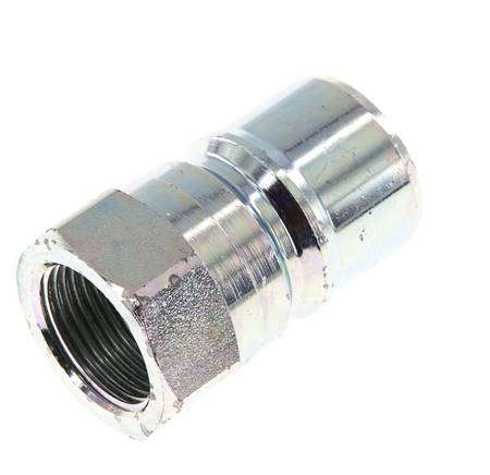 Acero DN 20 Acoplamiento hidráulico Enchufe G 3/4 pulgadas Rosca hembra ISO 7241-1 B D 31,4mm