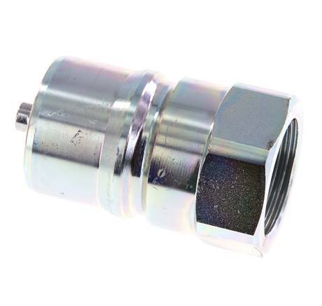 Acero DN 25 Acoplamiento hidráulico Enchufe G 1 pulgada Rosca hembra ISO 7241-1 B D 37,8mm