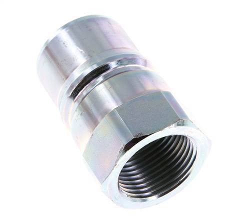 Acero DN 25 Acoplamiento hidráulico Enchufe G 1 pulgada Rosca hembra ISO 7241-1 B D 37,8mm