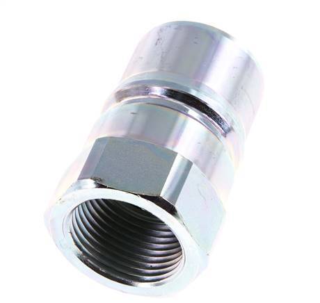 Acero DN 25 Acoplamiento hidráulico Enchufe G 1 pulgada Rosca hembra ISO 7241-1 B D 37,8mm