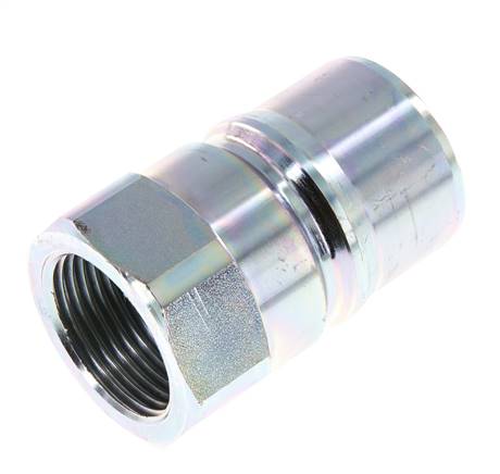 Acero DN 25 Acoplamiento hidráulico Enchufe G 1 pulgada Rosca hembra ISO 7241-1 B D 37,8mm