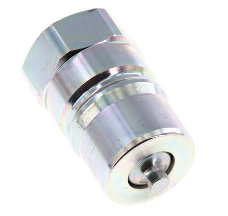 Acero DN 25 Acoplamiento hidráulico Enchufe G 1 pulgada Rosca hembra ISO 7241-1 B D 37,8mm