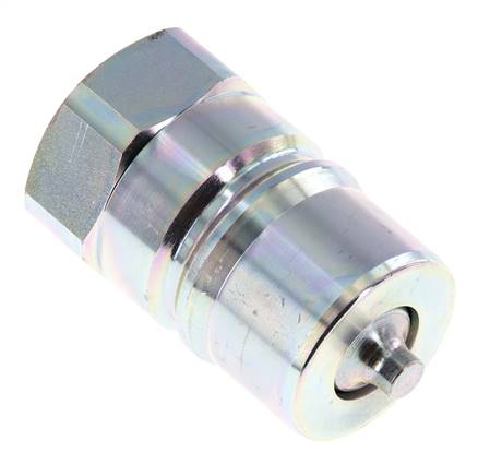 Acero DN 25 Acoplamiento hidráulico Enchufe G 1 pulgada Rosca hembra ISO 7241-1 B D 37,8mm
