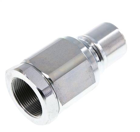 Acero DN 40 Acoplamiento hidráulico Enchufe G 1 1/2 pulgadas rosca hembra ISO 7241-1 B D 44,5mm