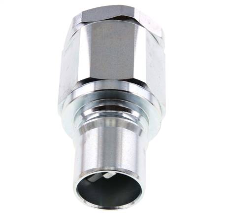 Acero DN 40 Acoplamiento hidráulico Enchufe G 1 1/2 pulgadas rosca hembra ISO 7241-1 B D 44,5mm