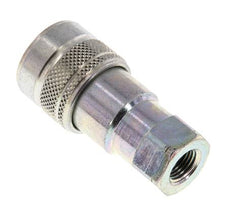Acoplamiento hidráulico de acero DN 5 Toma de corriente de 1/8 de pulgada hembra NPT Rosca ISO 7241-1 B D 10,9mm