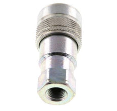 Acoplamiento hidráulico de acero DN 5 Toma de corriente de 1/8 de pulgada hembra NPT Rosca ISO 7241-1 B D 10,9mm