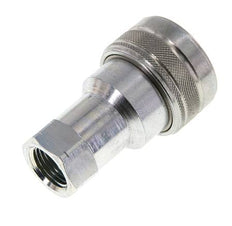 Acero DN 12.5 Acoplamiento hidráulico Enchufe de 1/2 pulgada Hembra NPT Rosca ISO 7241-1 B D 23.5mm
