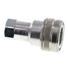 Acero DN 12.5 Acoplamiento hidráulico Enchufe de 1/2 pulgada Hembra NPT Rosca ISO 7241-1 B D 23.5mm