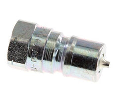 Acero DN 10 Acoplamiento hidráulico Tapón de 3/8 pulgadas rosca hembra NPT ISO 7241-1 B D 19,1mm