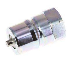 Acero DN 25 Tapón de acoplamiento hidráulico 1 pulgada rosca NPT hembra ISO 7241-1 B D 37,8mm