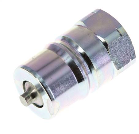 Acero DN 50 Tapón de acoplamiento hidráulico 2 pulgadas rosca NPT hembra ISO 7241-1 B D 63,2mm