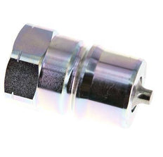 Acero DN 25 Tapón de acoplamiento hidráulico 1 pulgada rosca NPT hembra ISO 7241-1 B D 37,8mm