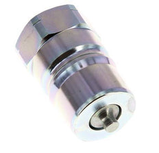 Acero DN 25 Tapón de acoplamiento hidráulico 1 pulgada rosca NPT hembra ISO 7241-1 B D 37,8mm