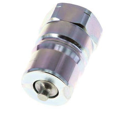 Acero DN 25 Tapón de acoplamiento hidráulico 1 pulgada rosca NPT hembra ISO 7241-1 B D 37,8mm