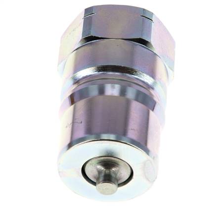Acero DN 50 Tapón de acoplamiento hidráulico 2 pulgadas rosca NPT hembra ISO 7241-1 B D 63,2mm