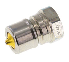 Acero DN 20 Acoplamiento hidráulico Enchufe G 3/4 pulgadas rosca hembra Eliminador de presión ISO 7241-1 B D 31,4mm