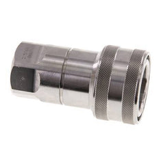 Acoplamiento hidráulico de acero inoxidable DN 12,5 Enchufe G 1/2 pulgadas rosca hembra ISO 7241-1 B D 23,5mm