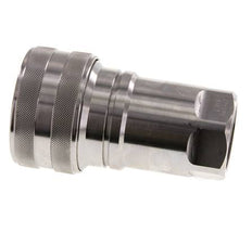 Acoplamiento hidráulico de acero inoxidable DN 40 Enchufe G 1 1/2 pulgadas rosca hembra ISO 7241-1 B D 44,5mm