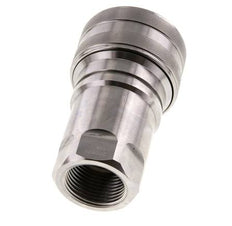 Acoplamiento hidráulico de acero inoxidable DN 40 Enchufe G 1 1/2 pulgadas rosca hembra ISO 7241-1 B D 44,5mm