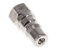 Acero inoxidable DN 5 Acoplamiento hidráulico Enchufe G 1/8 pulgadas Rosca hembra ISO 7241-1 B D 10,9mm