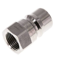 Acero inoxidable DN 12.5 Acoplamiento hidráulico Enchufe G 1/2 pulgada Rosca Hembra ISO 7241-1 B D 23.5mm