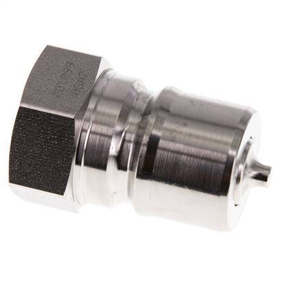 Acero inoxidable DN 20 Acoplamiento hidráulico Enchufe G 3/4 pulgadas Roscas hembra ISO 7241-1 B D 31,4mm