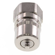 Acoplamiento hidráulico de acero inoxidable DN 25 Tapón G 1 pulgada rosca hembra ISO 7241-1 B D 37,8mm