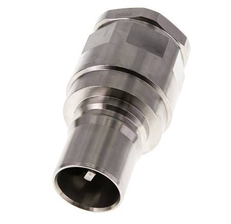 Acero inoxidable DN 40 Acoplamiento hidráulico Enchufe G 1 1/4 pulgadas Rosca hembra ISO 7241-1 B D 44,5mm
