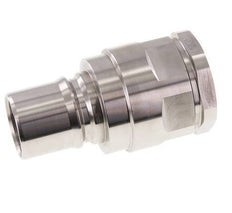 Acero inoxidable DN 40 Acoplamiento hidráulico Enchufe G 1 1/2 pulgadas Rosca hembra ISO 7241-1 B D 44,5mm