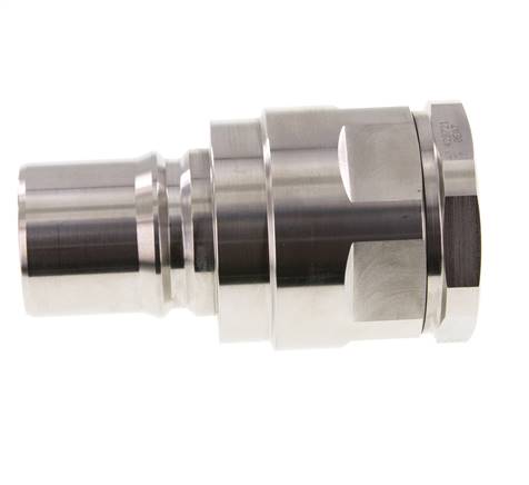 Acero inoxidable DN 50 Acoplamiento hidráulico Enchufe G 2 pulgadas Roscas hembra ISO 7241-1 B D 63,2mm