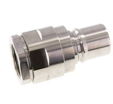 Acero inoxidable DN 40 Acoplamiento hidráulico Enchufe G 1 1/2 pulgadas Rosca hembra ISO 7241-1 B D 44,5mm