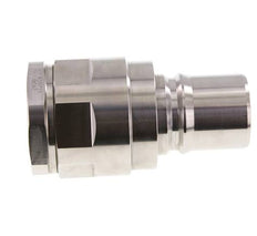 Acero inoxidable DN 50 Acoplamiento hidráulico Enchufe G 2 pulgadas Roscas hembra ISO 7241-1 B D 63,2mm