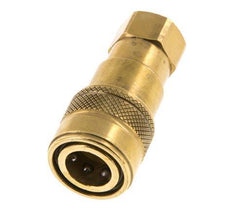 Acoplamiento hidráulico de latón DN 5 Enchufe G 1/8 pulgadas rosca hembra ISO 7241-1 B D 10,9mm