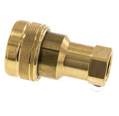 Acoplamiento hidráulico de latón DN 12,5 Enchufe G 1/2 pulgadas rosca hembra ISO 7241-1 B D 23,5mm