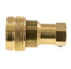 Acoplamiento hidráulico de latón DN 12,5 Enchufe G 1/2 pulgadas rosca hembra ISO 7241-1 B D 23,5mm