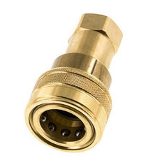 Acoplamiento hidráulico de latón DN 12,5 Enchufe G 1/2 pulgadas rosca hembra ISO 7241-1 B D 23,5mm