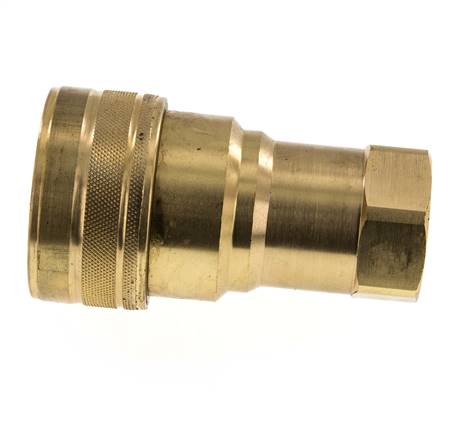 Acoplamiento hidráulico de latón DN 50 Enchufe G 2 pulgadas rosca hembra ISO 7241-1 B D 63,2mm